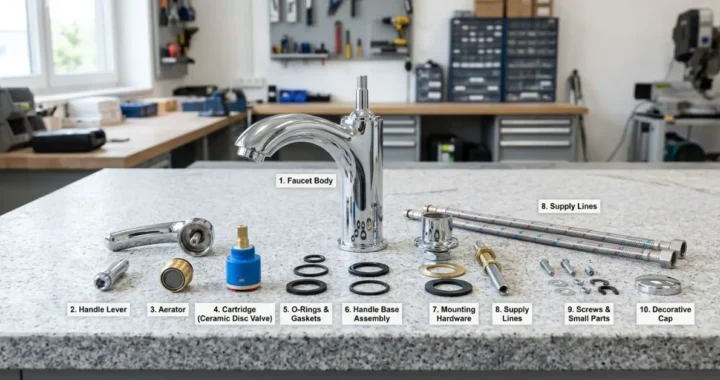 Bathroom Faucet Parts: Names, Functions & Fixes