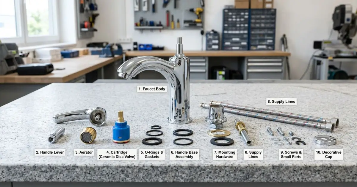 Bathroom Faucet Parts