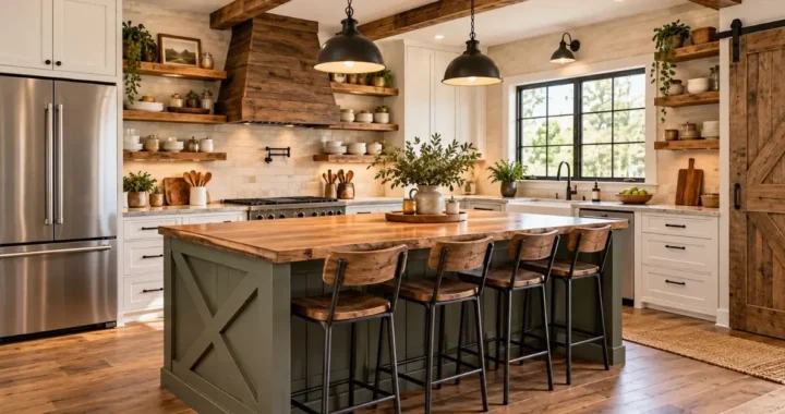 Farmhouse Modern Rustic Kitchen: Design Guide2026